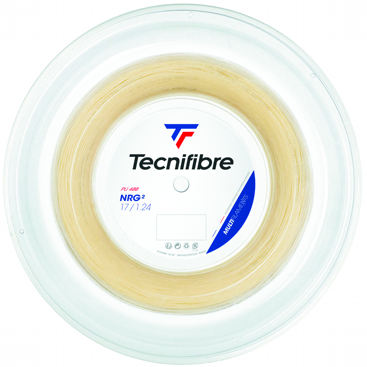 Tecnifibre NRG2 1.24mm 200m Reel