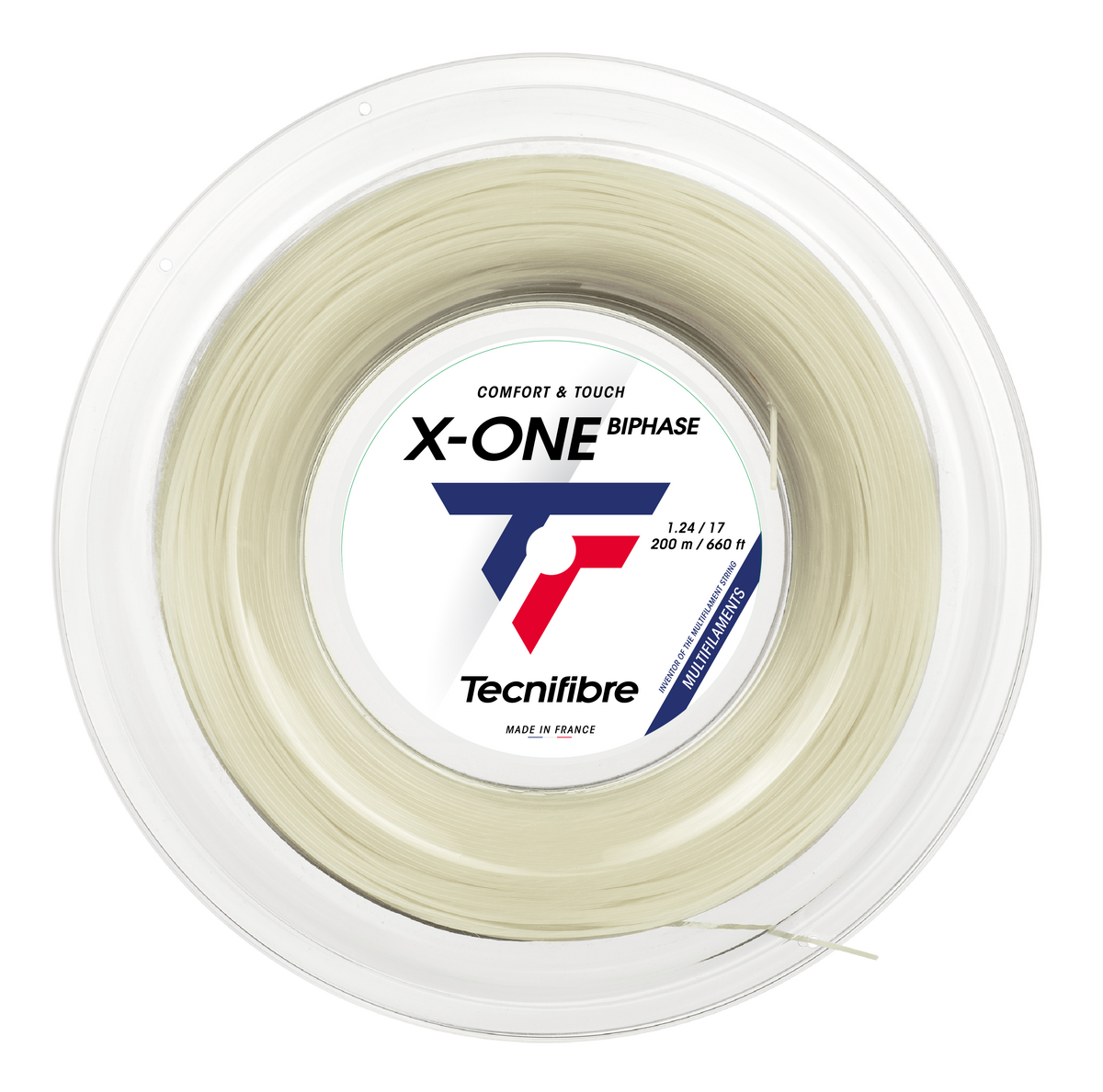 Tecnifibre X-ONE BIPHASE 200m Reel