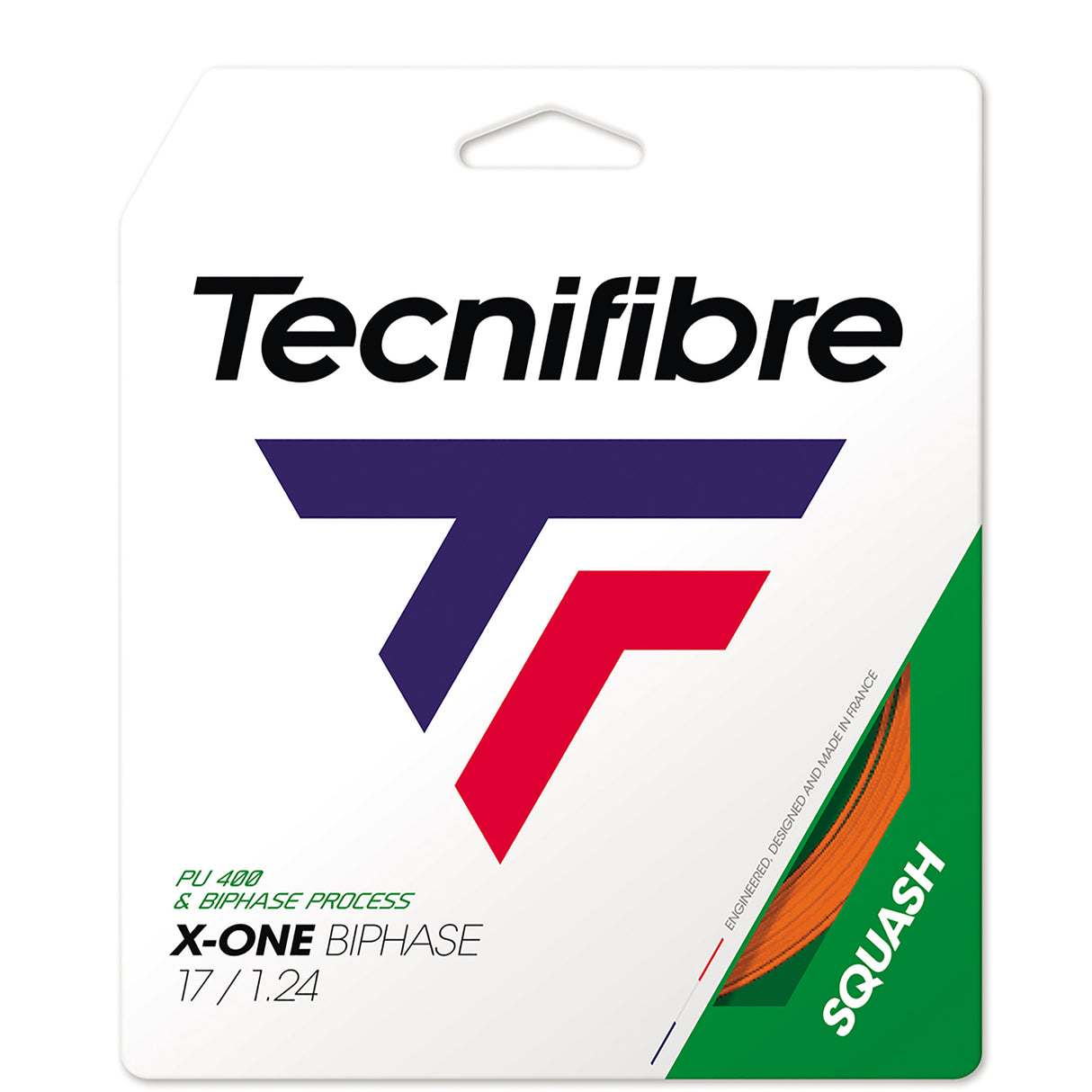 Tecnifibre X-ONE BIPHASE 1.24mm 9.7m Squash Set