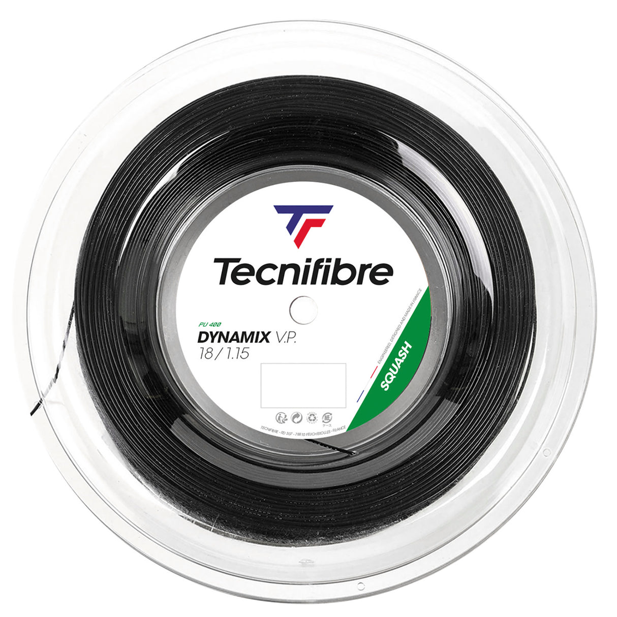 Tecnifibre DYNAMIX VP 1.15mm 200m Squash Reel