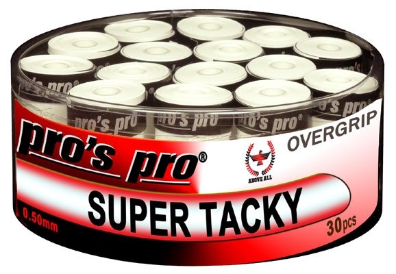 Pros Pro SUPER TACKY Overgips 30 Pack