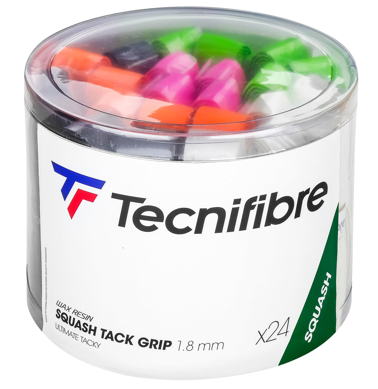 Tecnifibre SQUASH TACK Grip 24 Pack