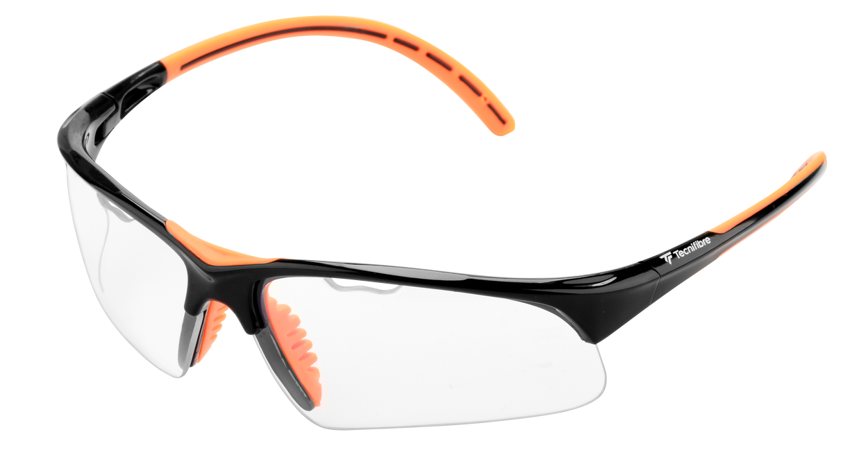 Tecnifibre SQUASH GLASSES Black Orange