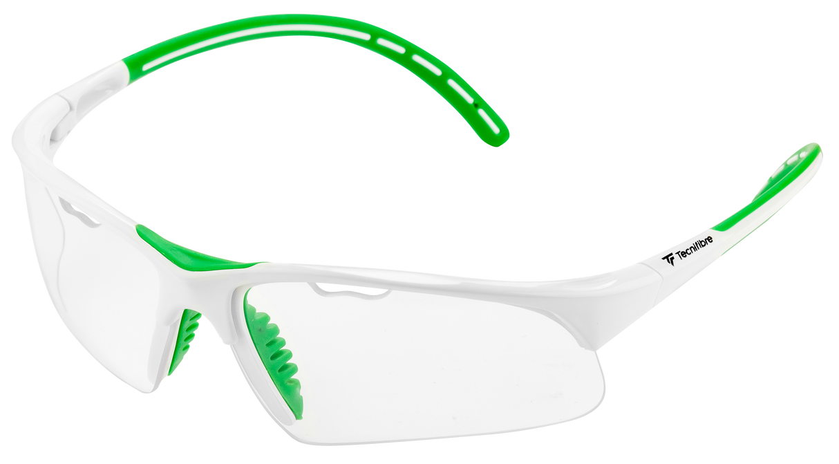 Tecnifibre SQUASH GLASSES White Green