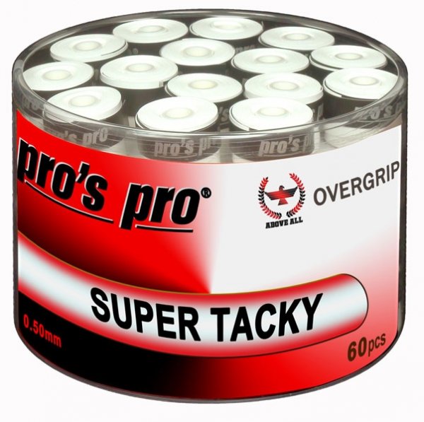 Pros Pro SUPER TACKY Overgips 60 Pack