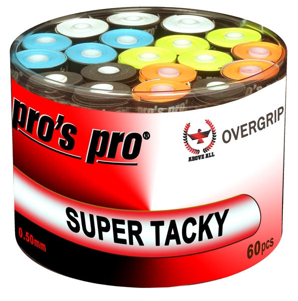 Pros Pro SUPER TACKY Overgips 60 Pack