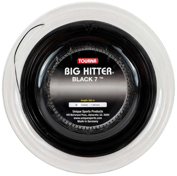 Tourna BIG HITTER BLACK 7 1.25mm 220m Reel