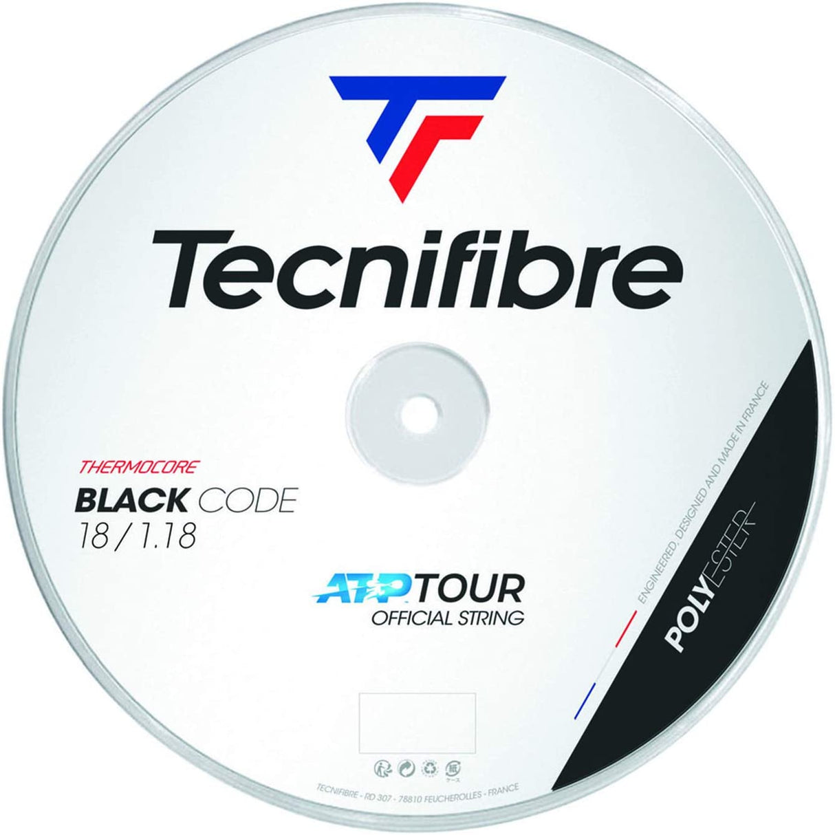 Tecnifibre BLACK CODE 1.18mm 200m Reel