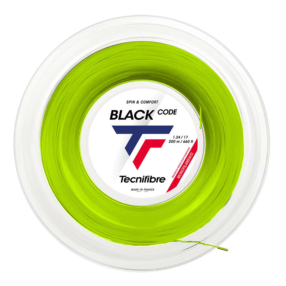 Tecnifibre BLACK CODE 1.24mm 200m Reel
