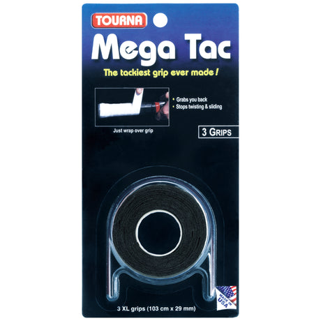 Tourna MEGA TAC XL Overgips 3 Pack