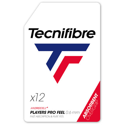 Tecnifibre PLAYERS PRO FEEL Overgips 12 Pack