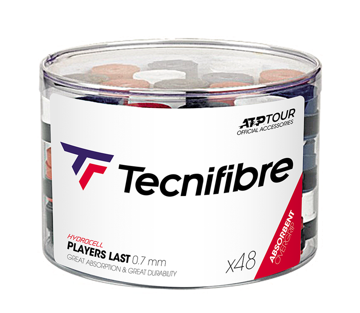 Tecnifibre PLAYERS LAST Overgips 48 Box