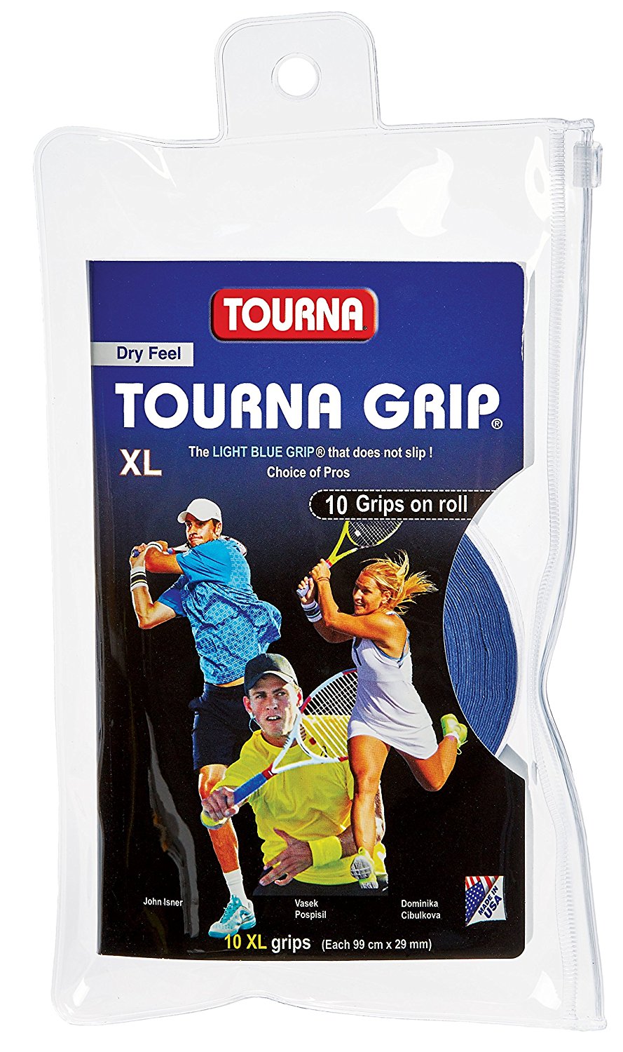 Tourna ORIGINAL XL Overgips 10 Pack