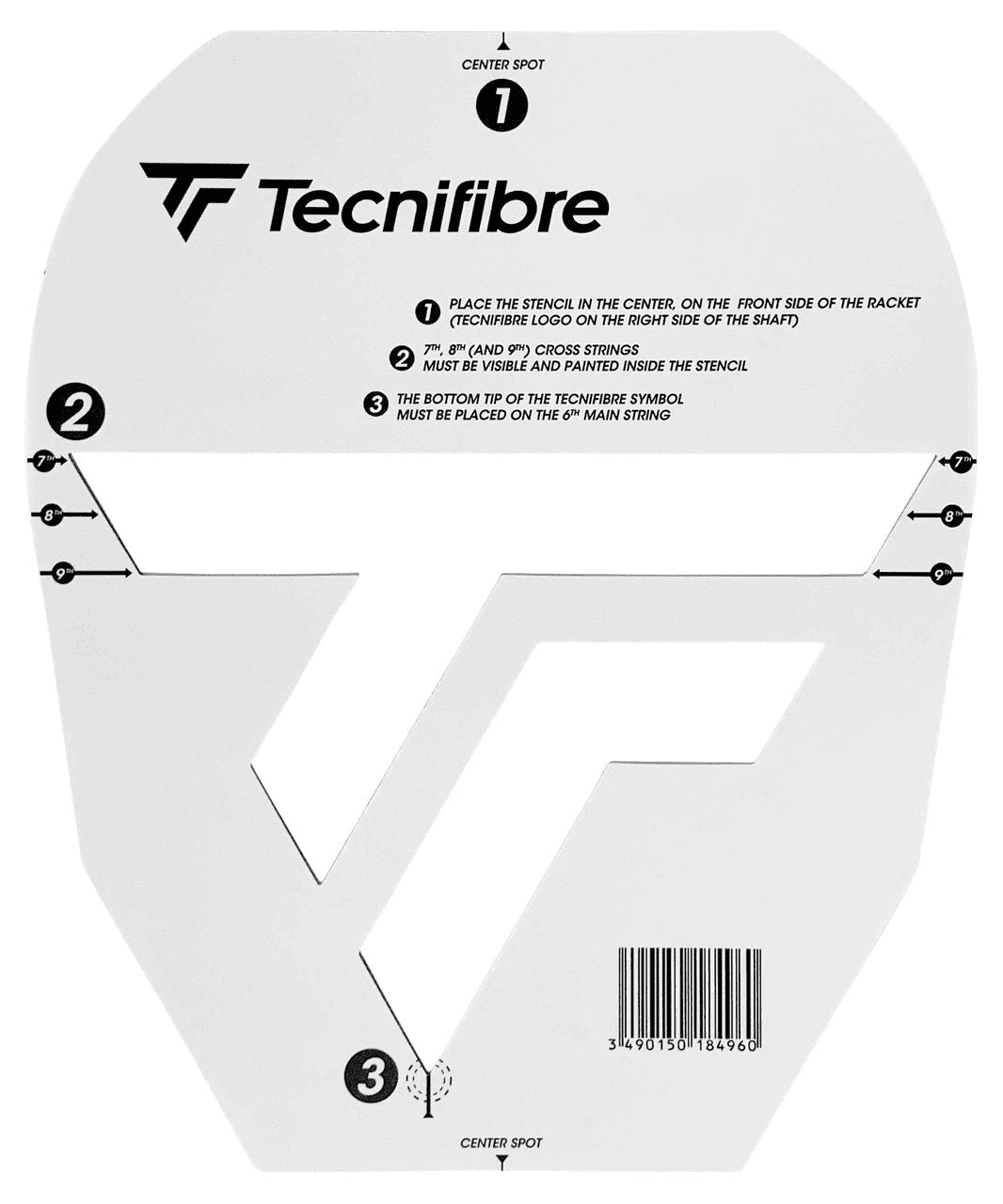 Tecnifibre SQUASH STENCIL